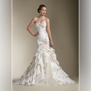 Ivory Strapless Gown